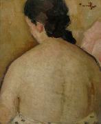 Nicolae Tonitza Tors vazut din spate oil painting artist